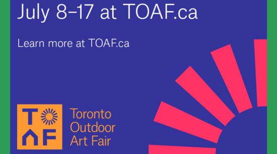 TOAF61 toronto outdoor art fair 2022 westoflunch will be participating in the online show